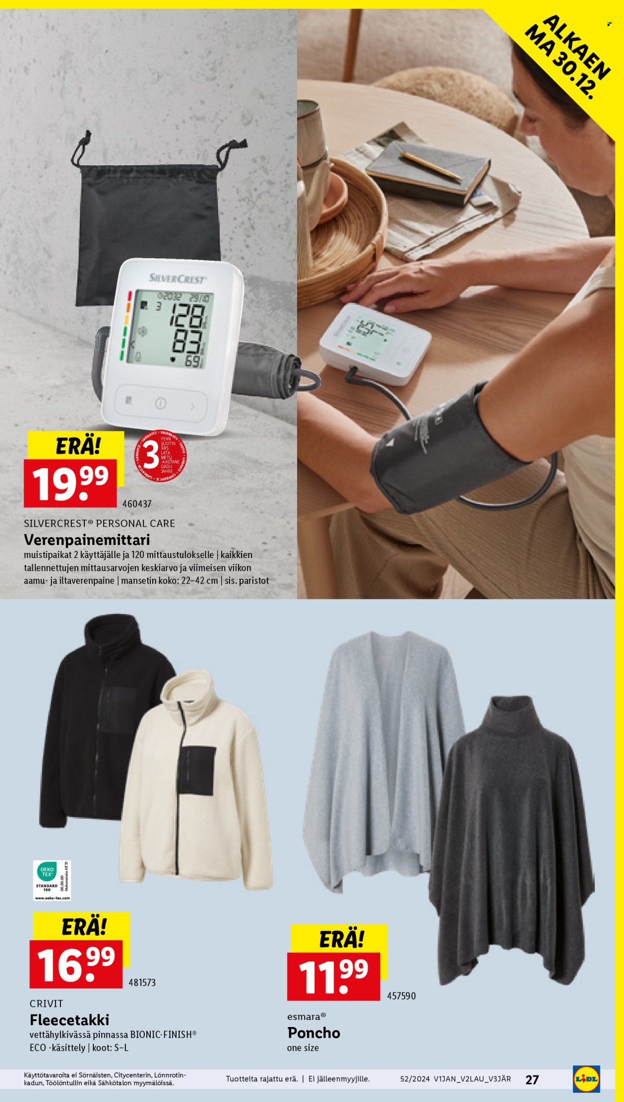 Lidl tarjoukset - 27.12.2024 - 01.01.2025. Sivu 29