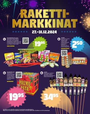 Tokmanni tarjoukset  - 27.12.2024 - 31.12.2024.