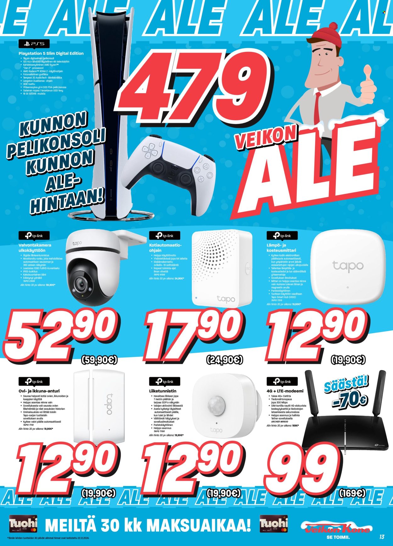 Veikon Kone tarjoukset - 23.12.2024 - 29.12.2024. Sivu 13