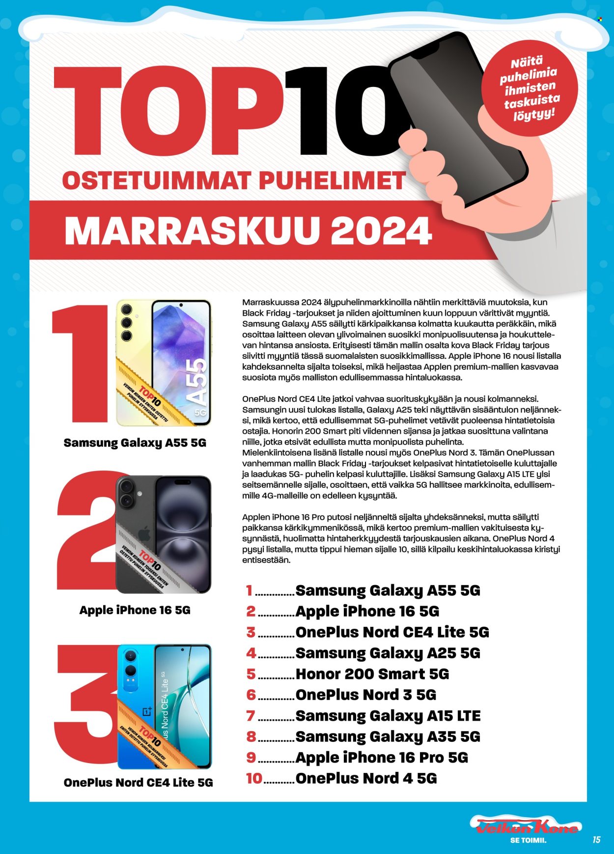 Veikon Kone tarjoukset - 23.12.2024 - 29.12.2024. Sivu 15