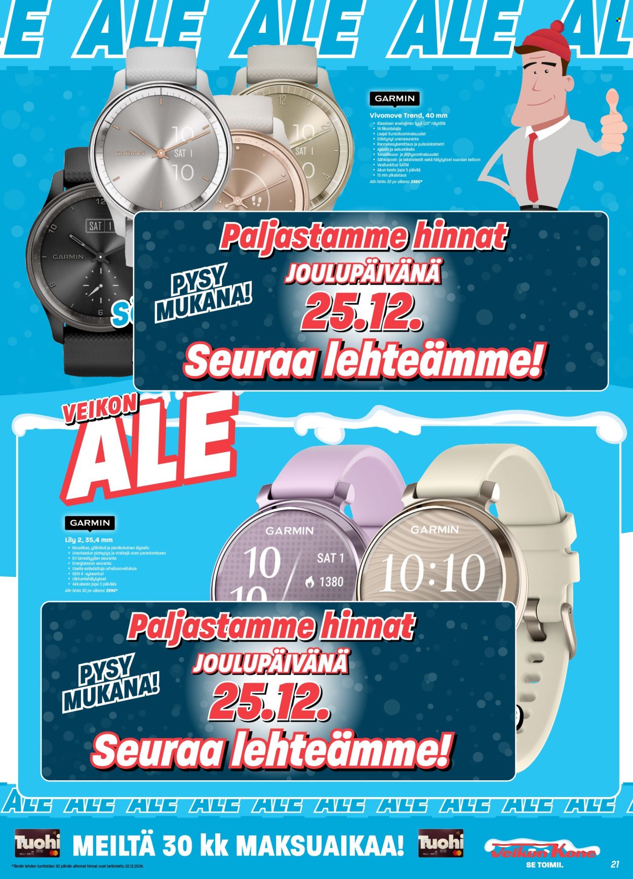 Veikon Kone tarjoukset - 23.12.2024 - 29.12.2024. Sivu 21