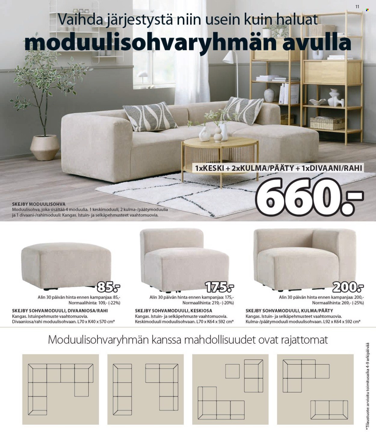 JYSK tarjoukset - 25.12.2024 - 12.01.2025. Sivu 12