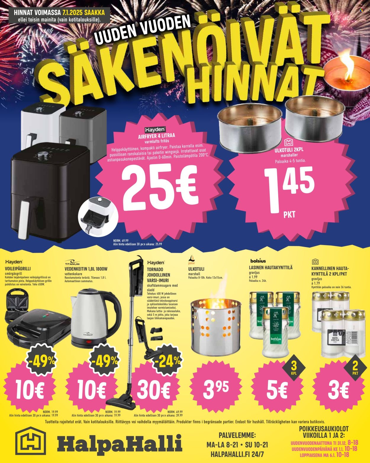 HalpaHalli tarjoukset - 26.12.2024 - 07.01.2025. Sivu 8