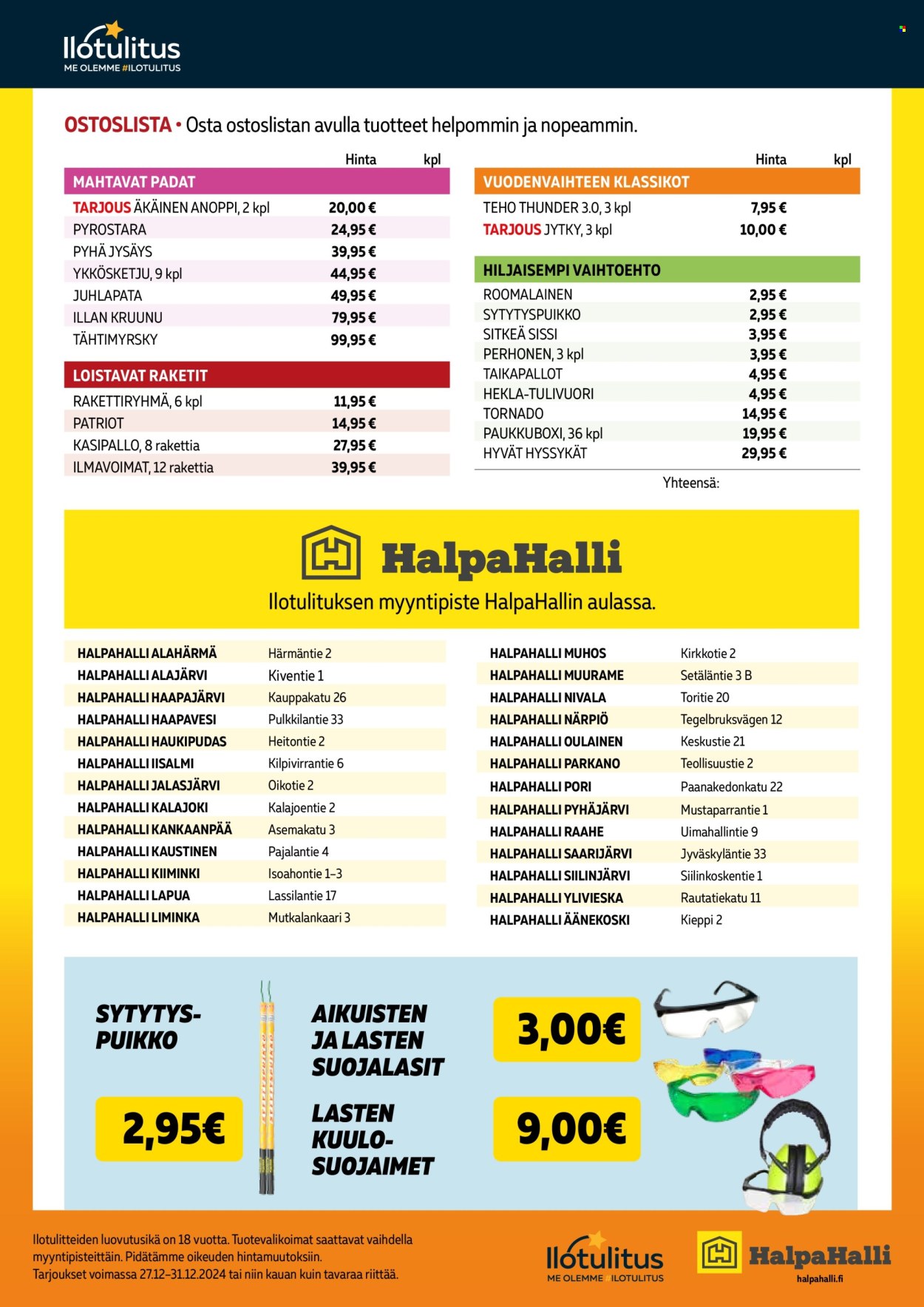 HalpaHalli tarjoukset - 27.12.2024 - 31.12.2024. Sivu 8
