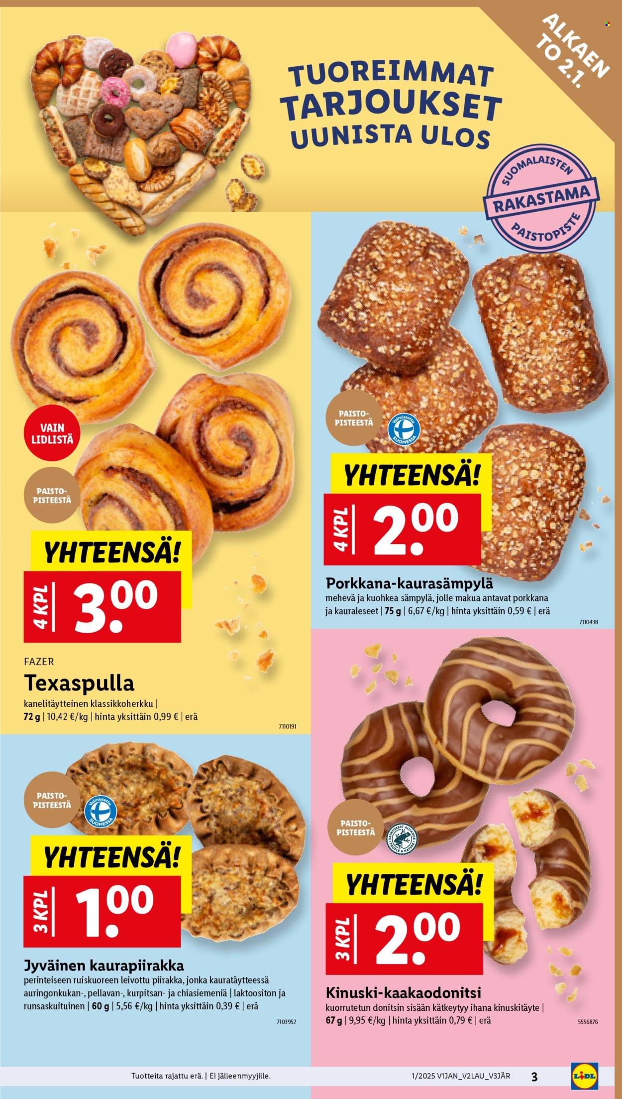 Lidl tarjoukset - 02.01.2025 - 08.01.2025. Sivu 3