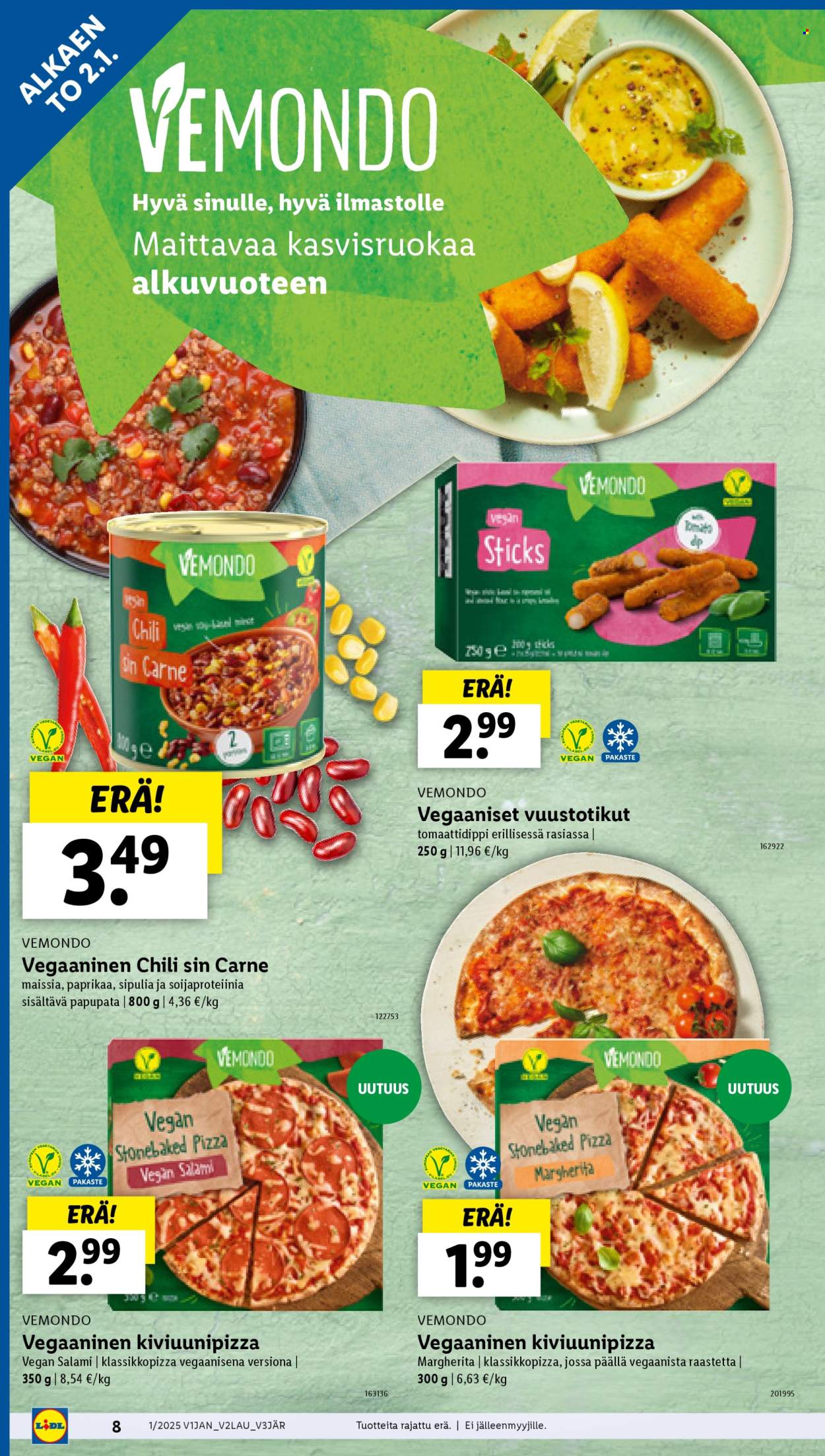 Lidl tarjoukset - 02.01.2025 - 08.01.2025. Sivu 8