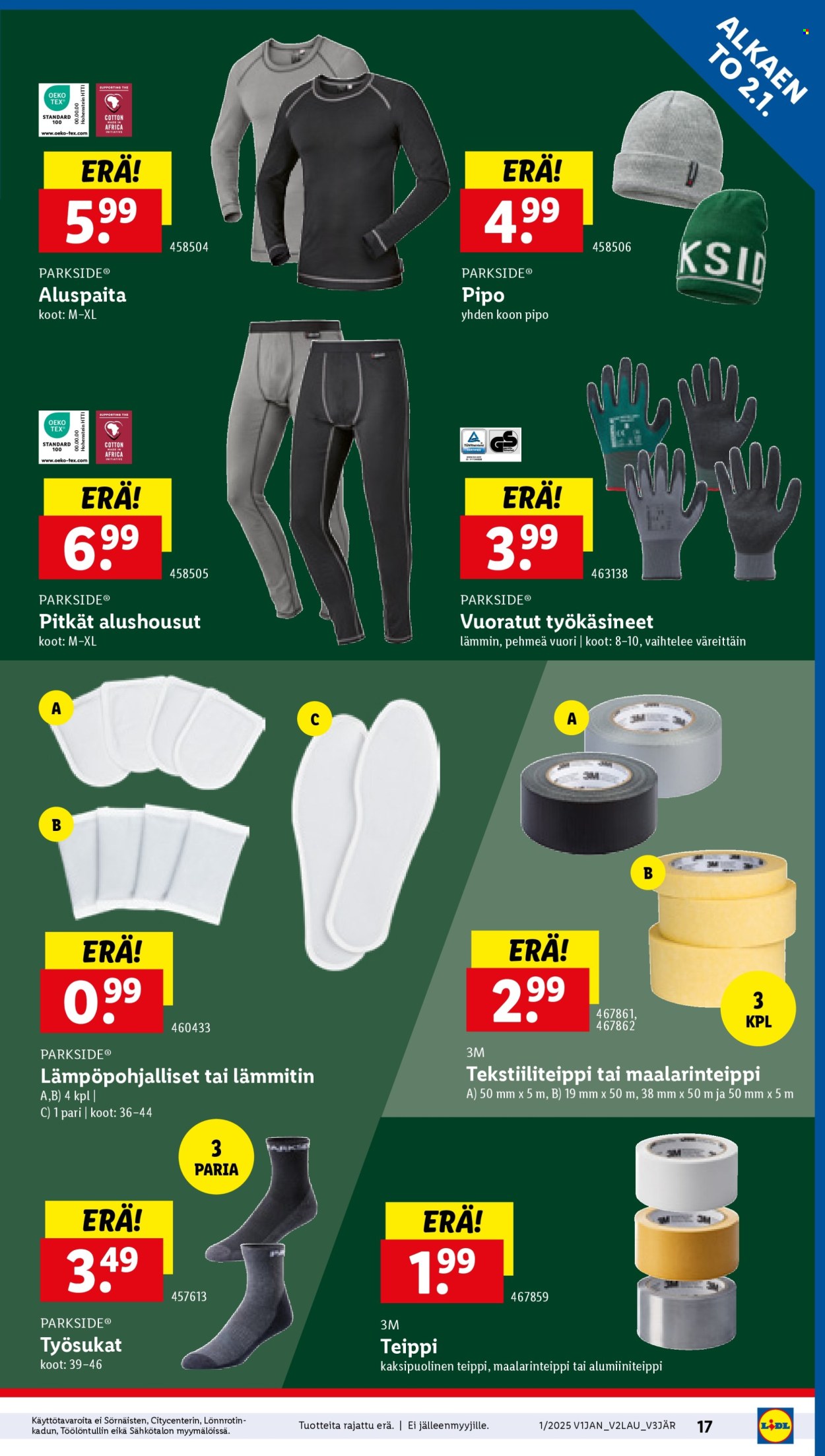 Lidl tarjoukset - 02.01.2025 - 08.01.2025. Sivu 17