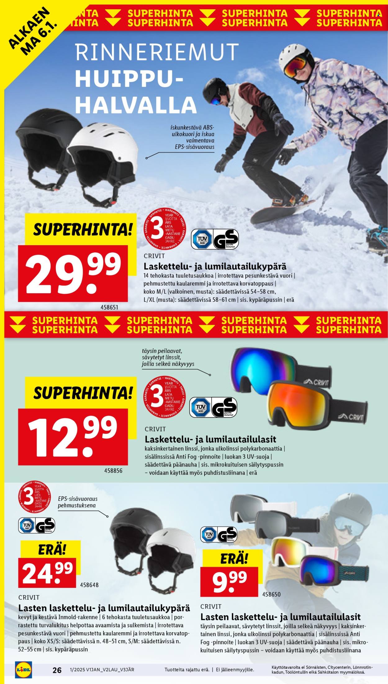 Lidl tarjoukset - 02.01.2025 - 08.01.2025. Sivu 28