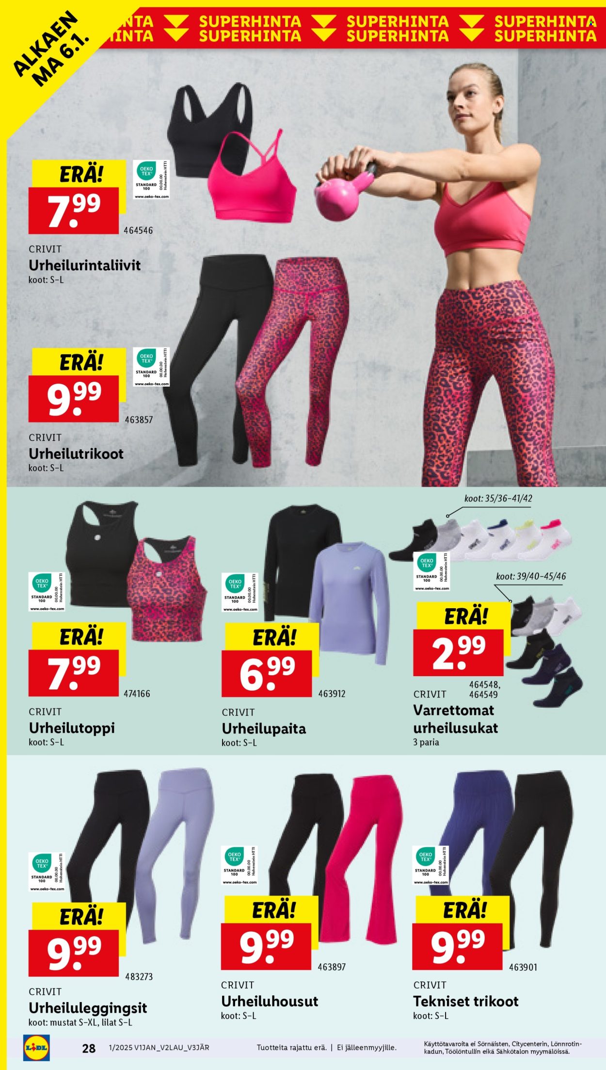 Lidl tarjoukset - 02.01.2025 - 08.01.2025. Sivu 30