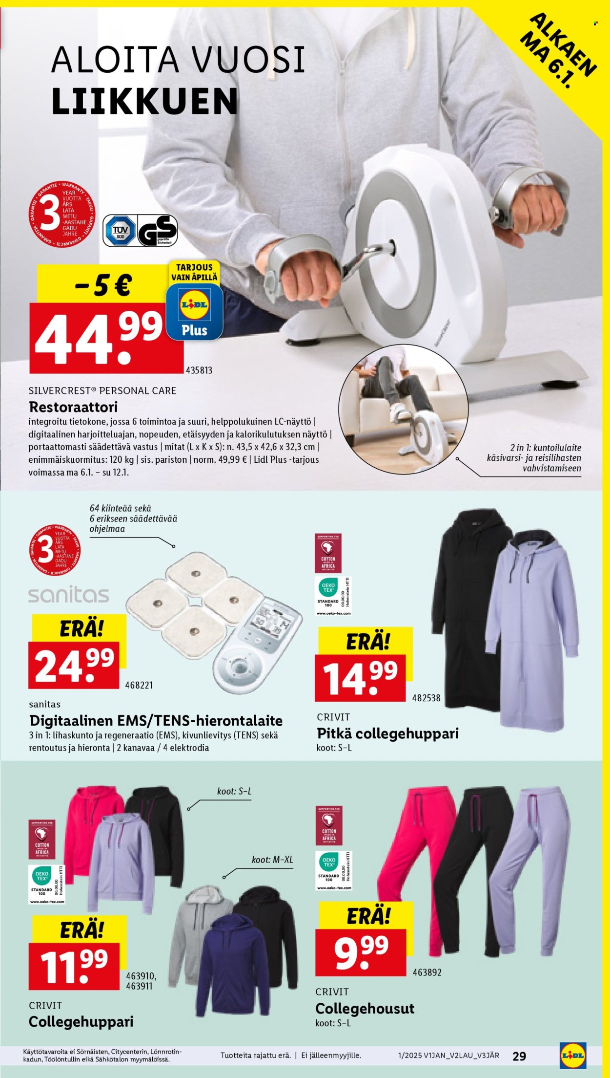 Lidl tarjoukset - 02.01.2025 - 08.01.2025. Sivu 31