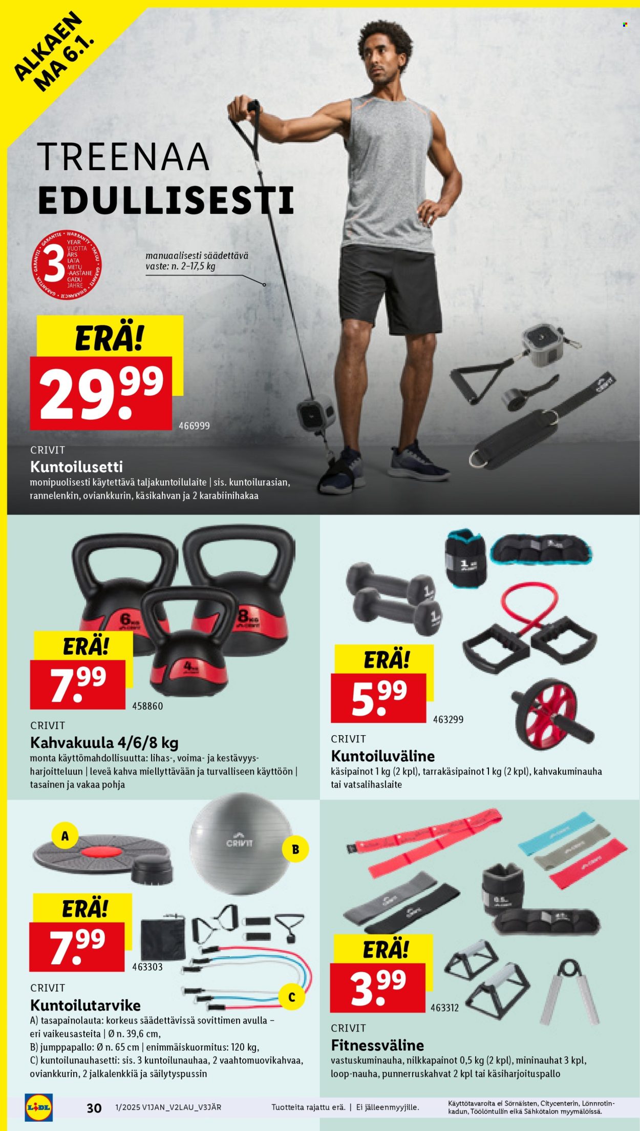Lidl tarjoukset - 02.01.2025 - 08.01.2025. Sivu 32