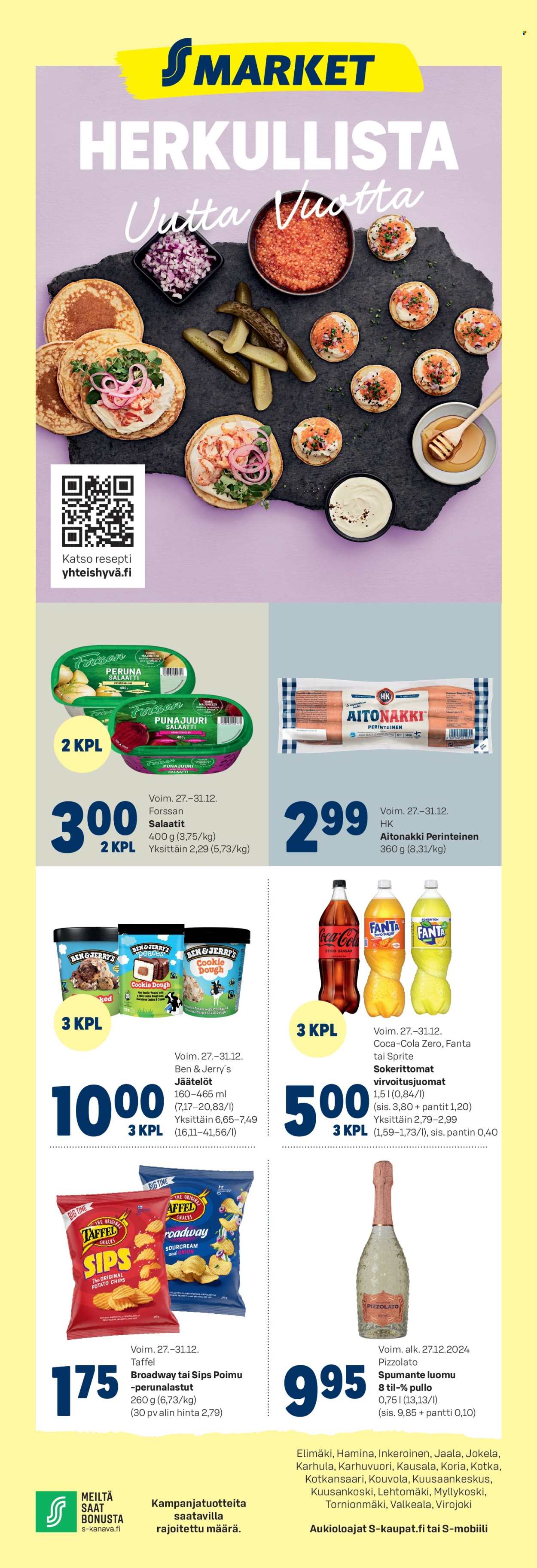 S-market tarjoukset - 27.12.2024 - 31.12.2024. Sivu 1