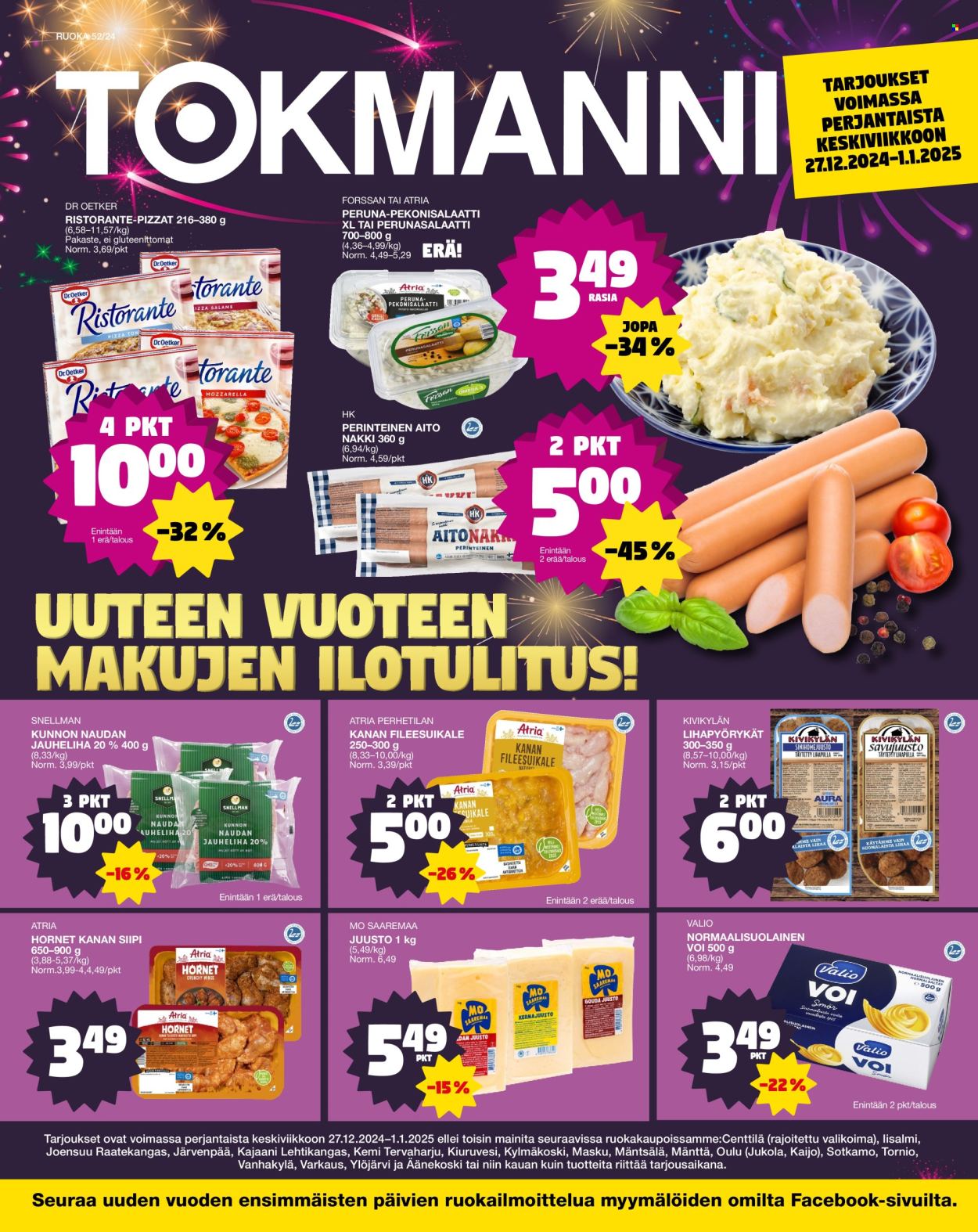 Tokmanni tarjoukset - 27.12.2024 - 01.01.2025. Sivu 1