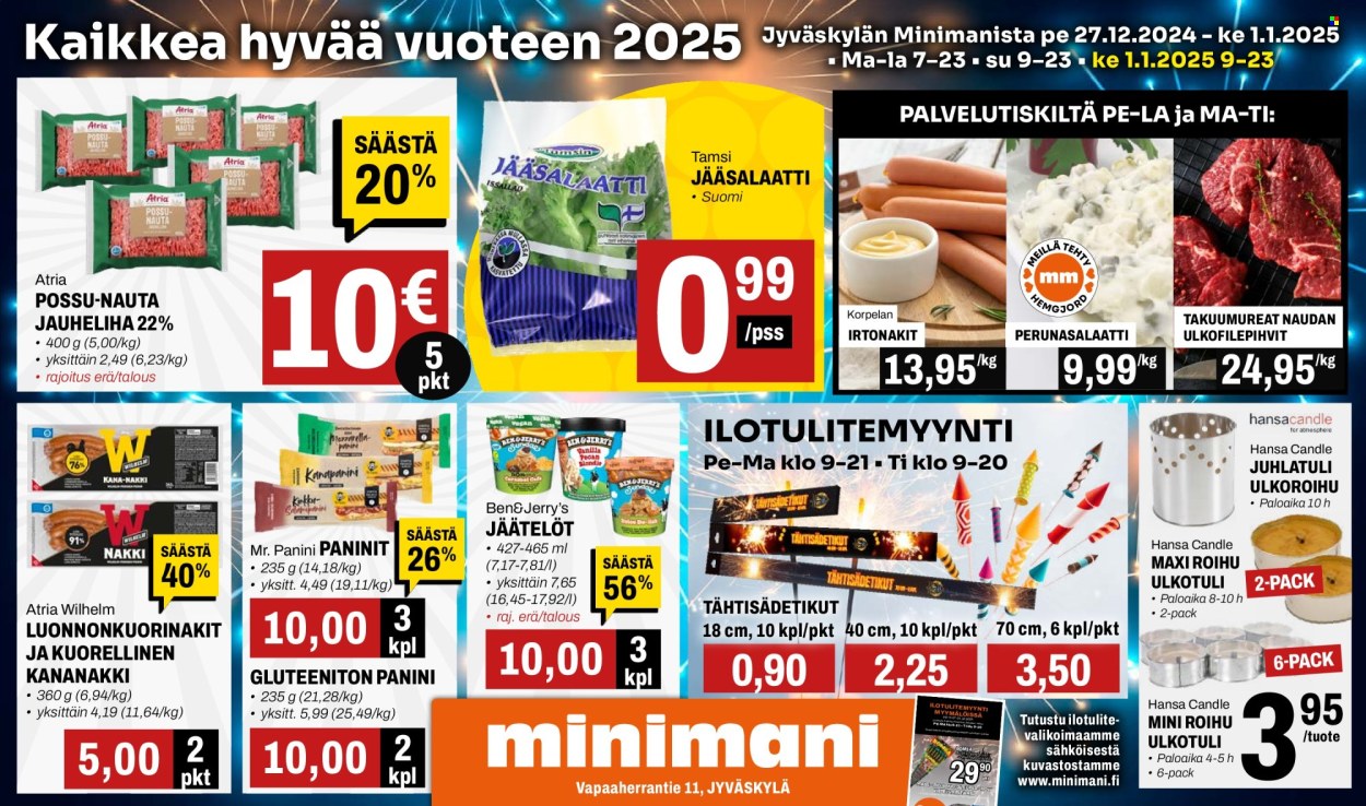 Minimani tarjoukset - 27.12.2024 - 01.01.2025. Sivu 1