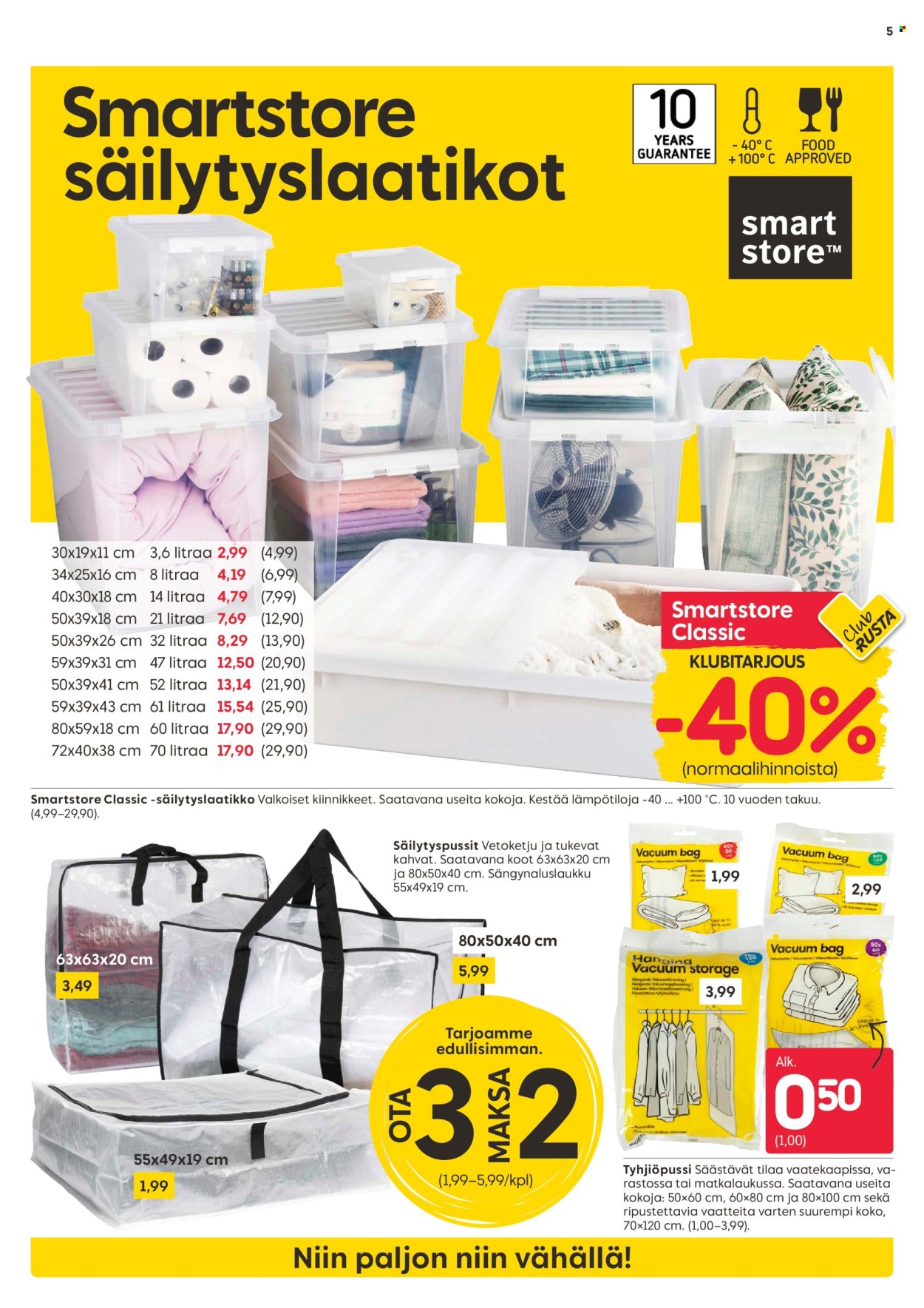 Rusta tarjoukset - 30.12.2024 - 06.01.2025. Sivu 5