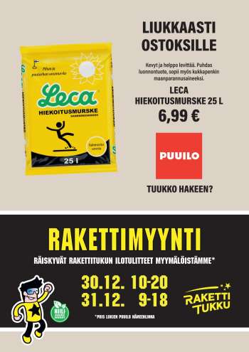 Puuilo tarjoukset .