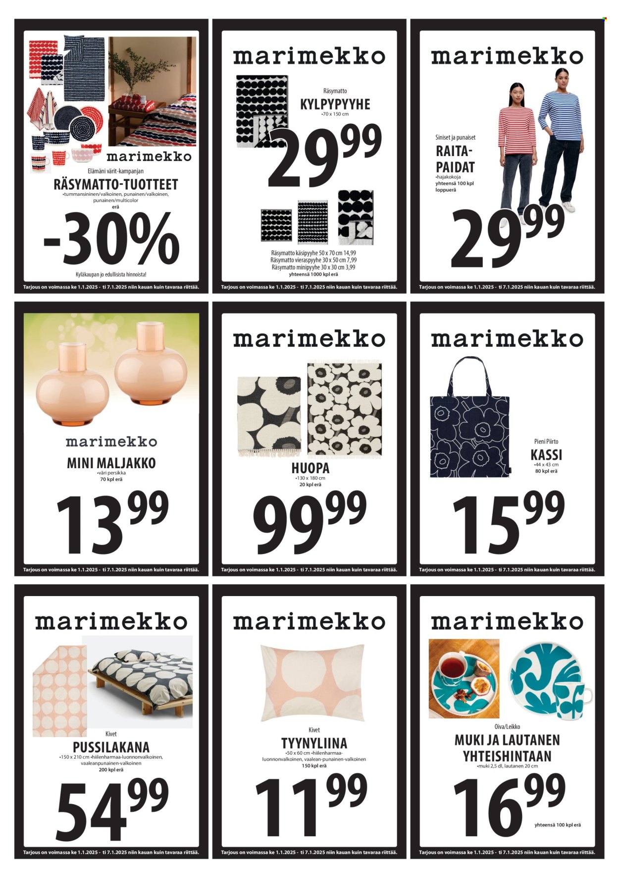 Tuuri tarjoukset - 01.01.2025 - 07.01.2025. Sivu 1