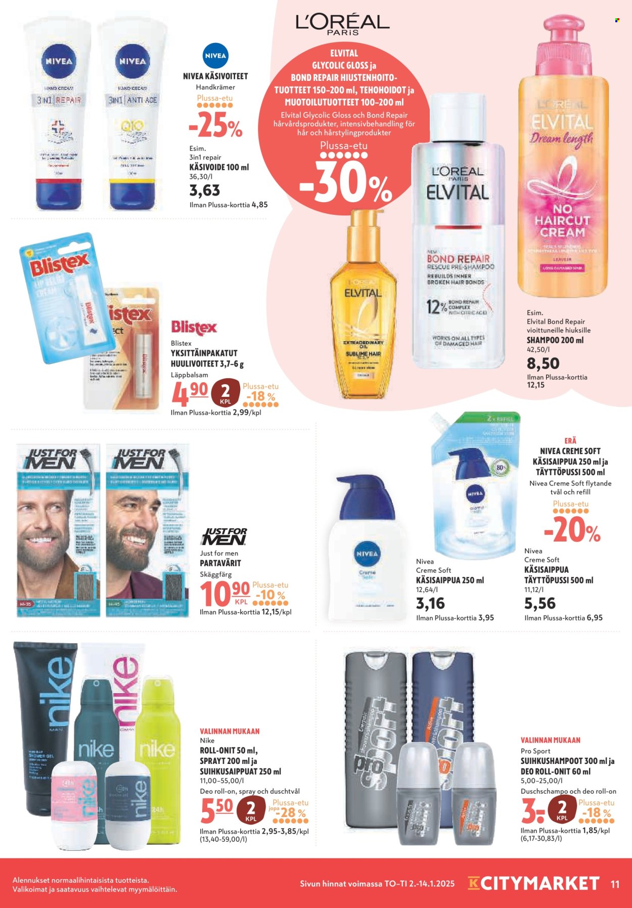 K-citymarket tarjoukset - 02.01.2025 - 14.01.2025. Sivu 11
