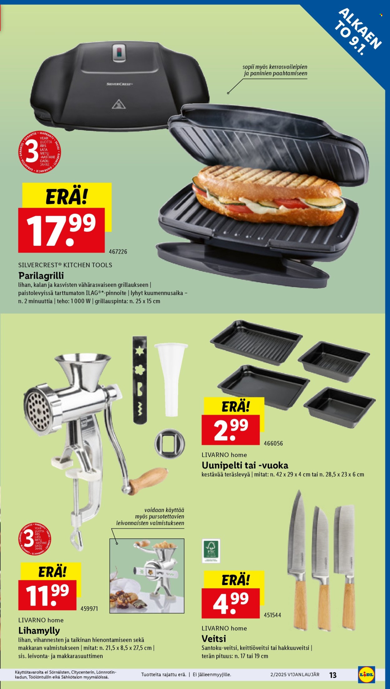 Lidl tarjoukset - 09.01.2025 - 15.01.2025. Sivu 13