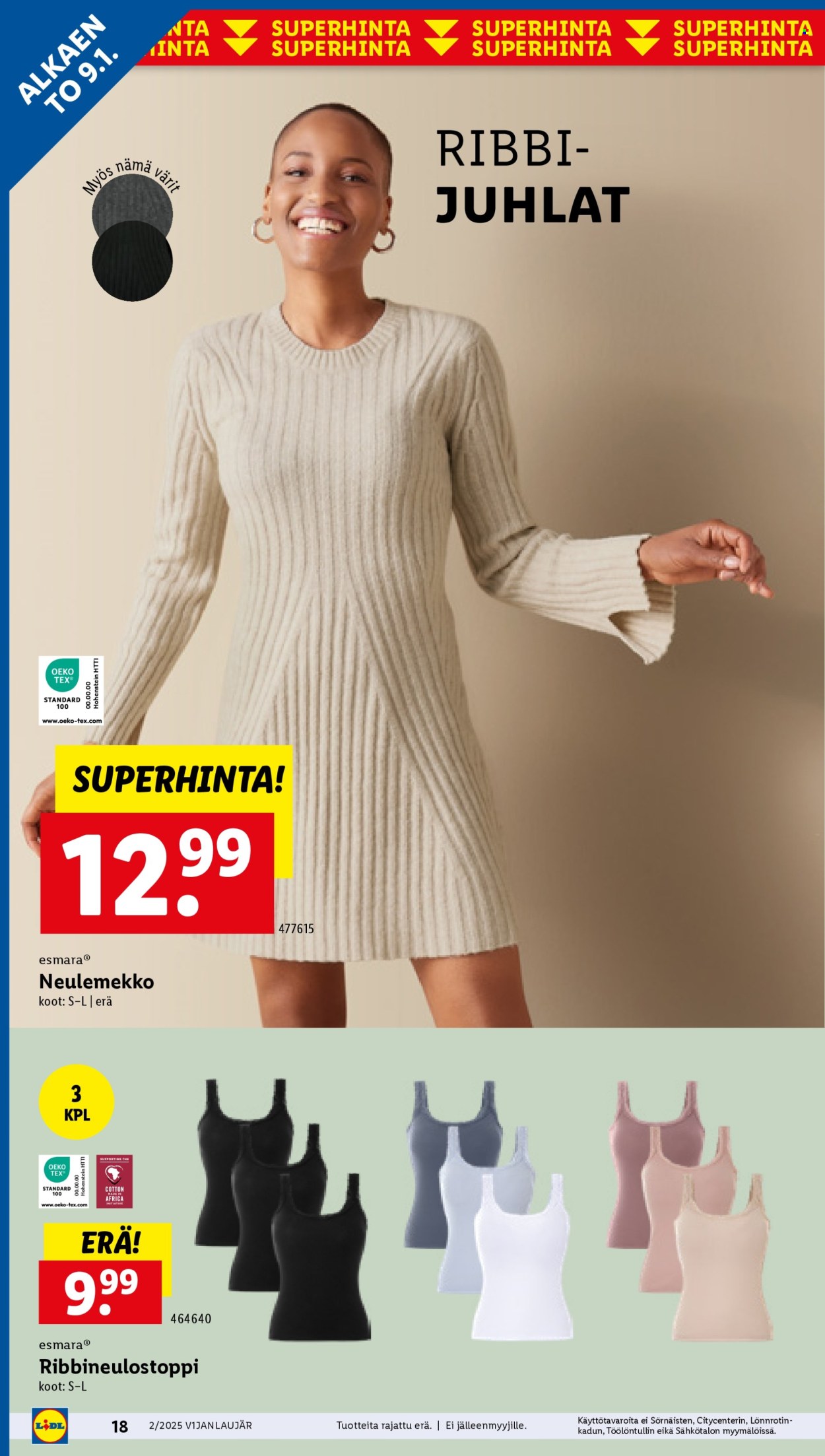 Lidl tarjoukset - 09.01.2025 - 15.01.2025. Sivu 18