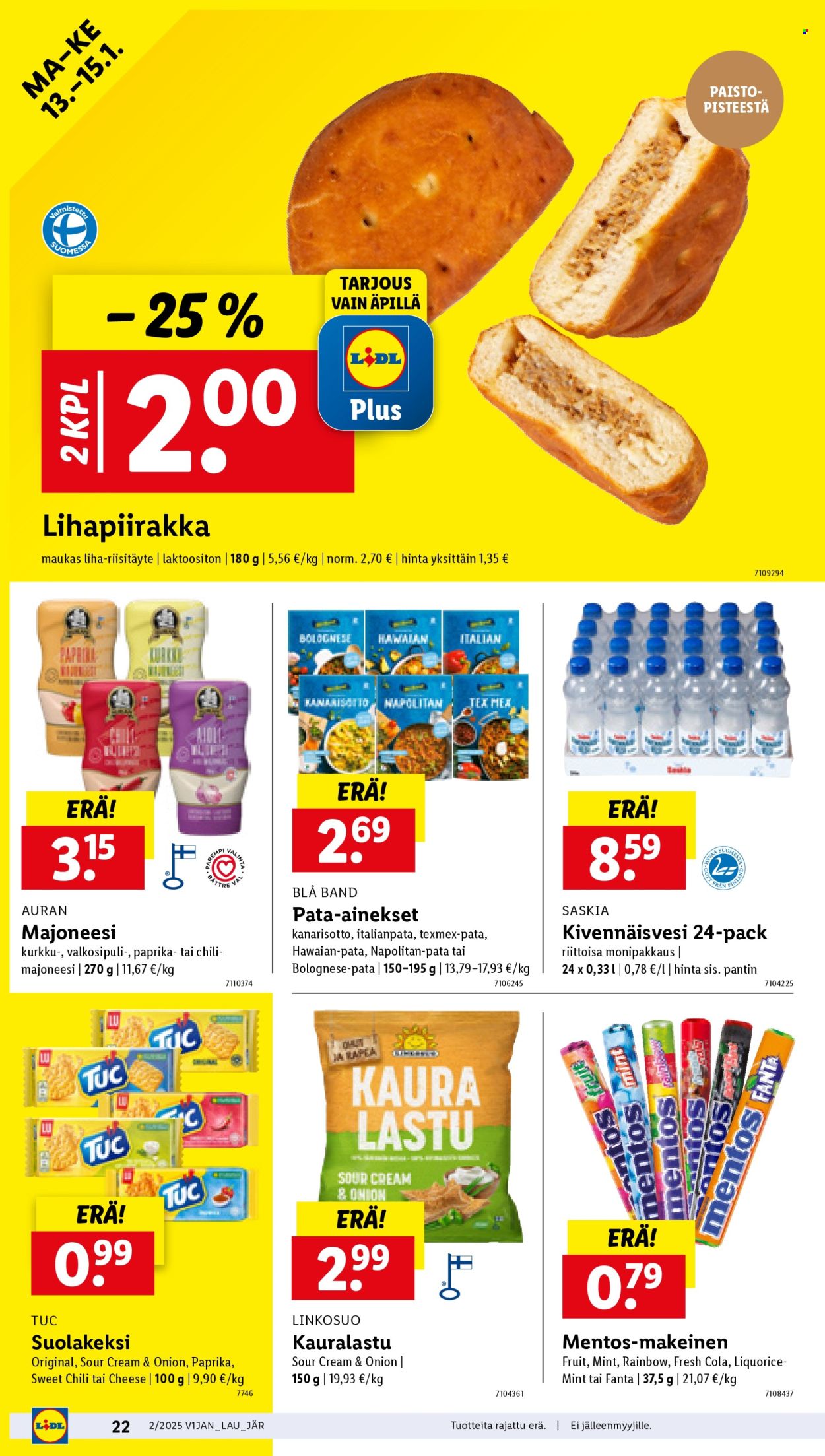 Lidl tarjoukset - 09.01.2025 - 15.01.2025. Sivu 24