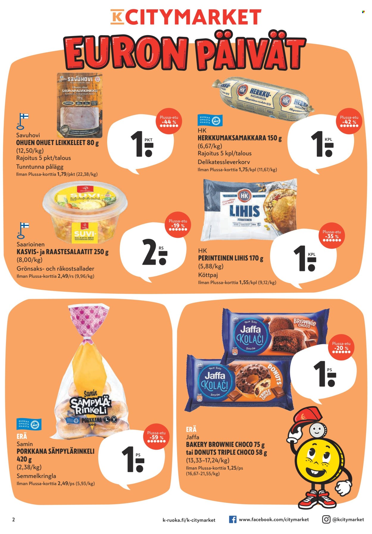 K-citymarket tarjoukset - 07.01.2025 - 14.01.2025. Sivu 2
