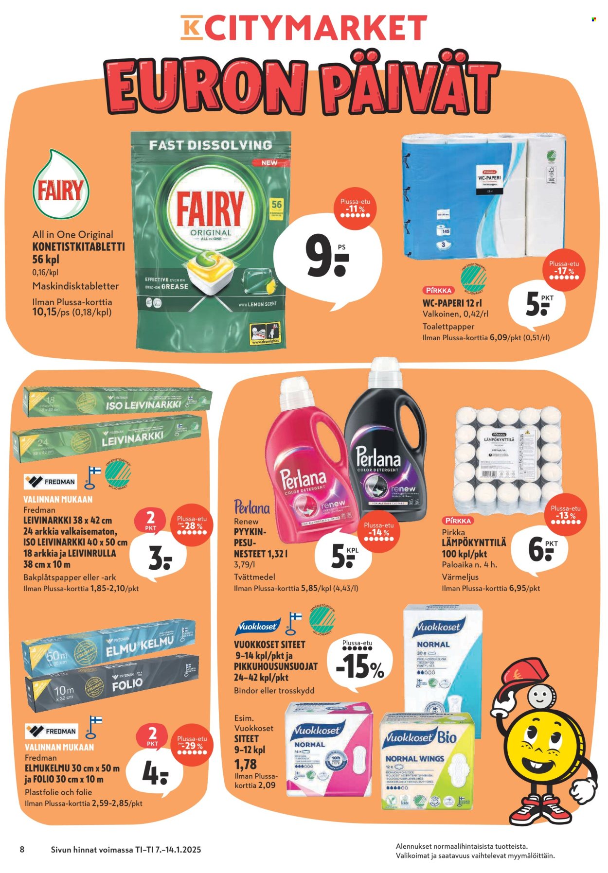 K-citymarket tarjoukset - 07.01.2025 - 14.01.2025. Sivu 8