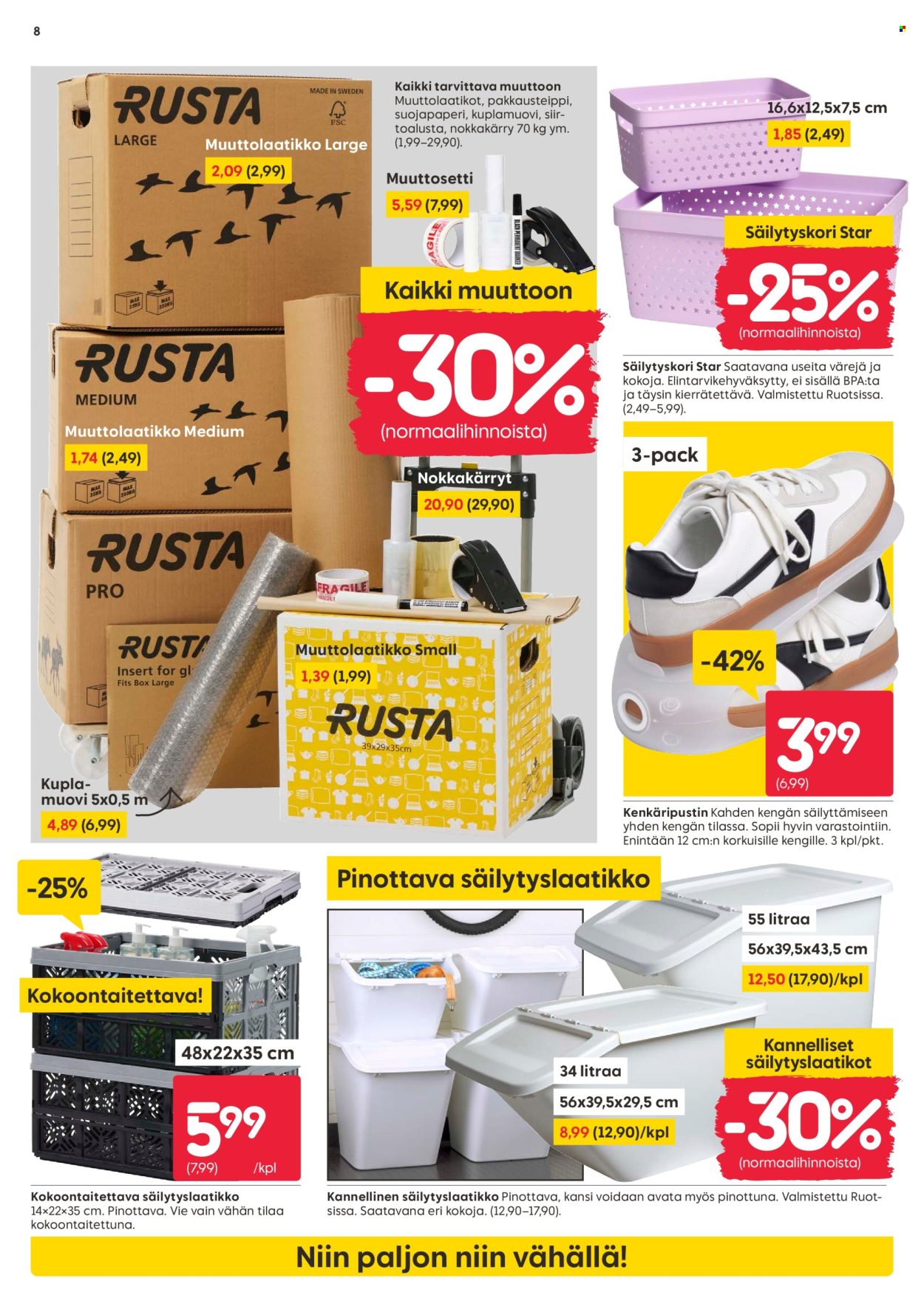 Rusta tarjoukset - 07.01.2025 - 12.01.2025. Sivu 8