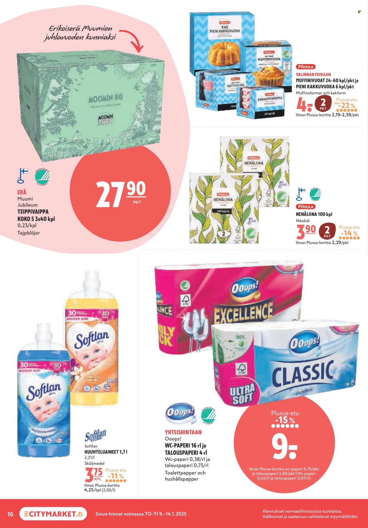 K-citymarket tarjoukset - 09.01.2025 - 14.01.2025. Sivu 16