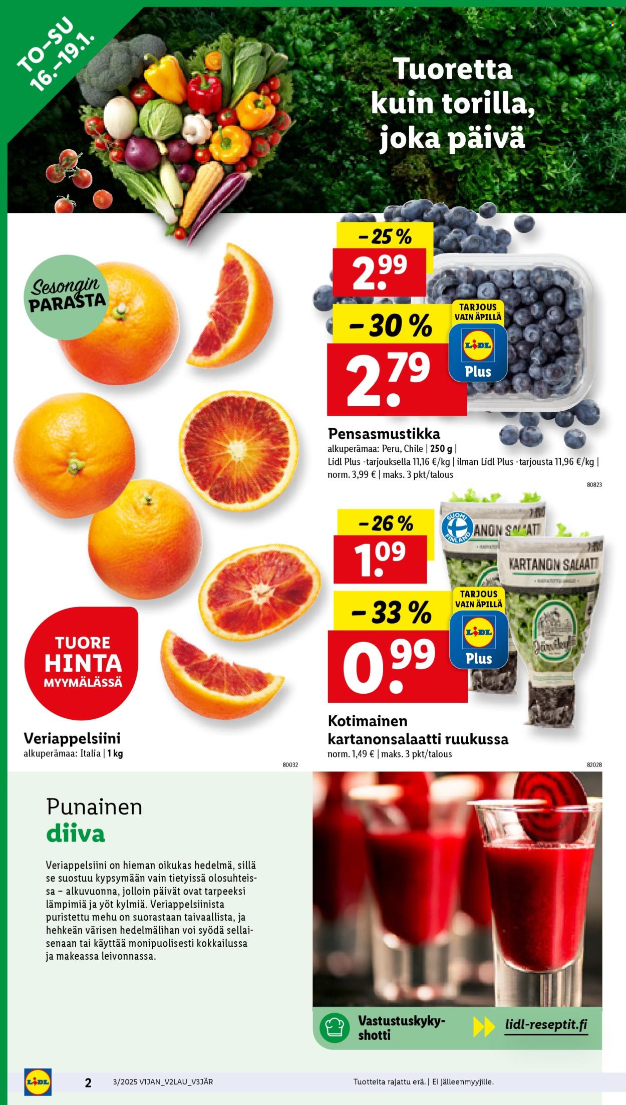 Lidl tarjoukset - 16.01.2025 - 22.01.2025. Sivu 2