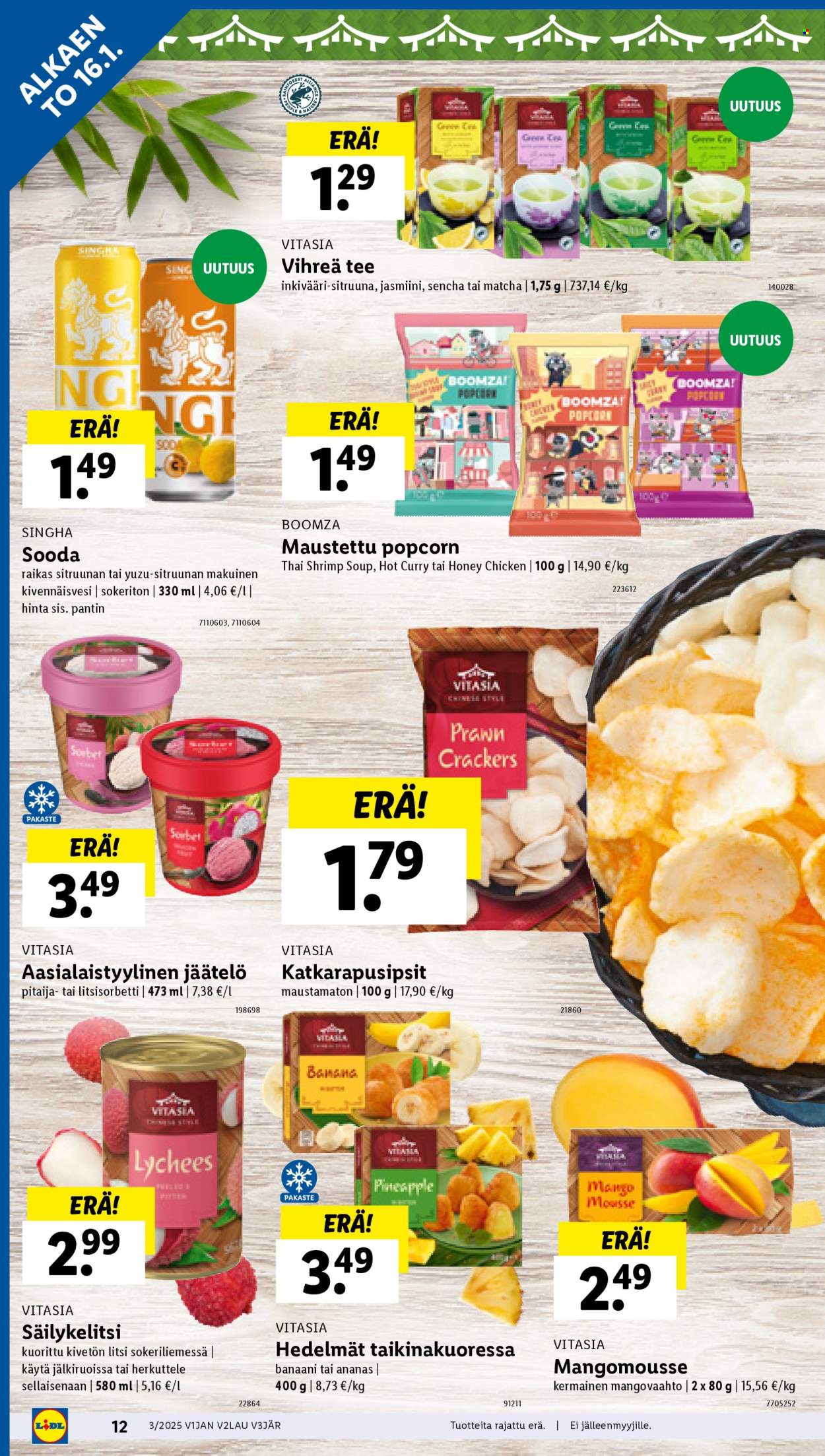 Lidl tarjoukset - 16.01.2025 - 22.01.2025. Sivu 12