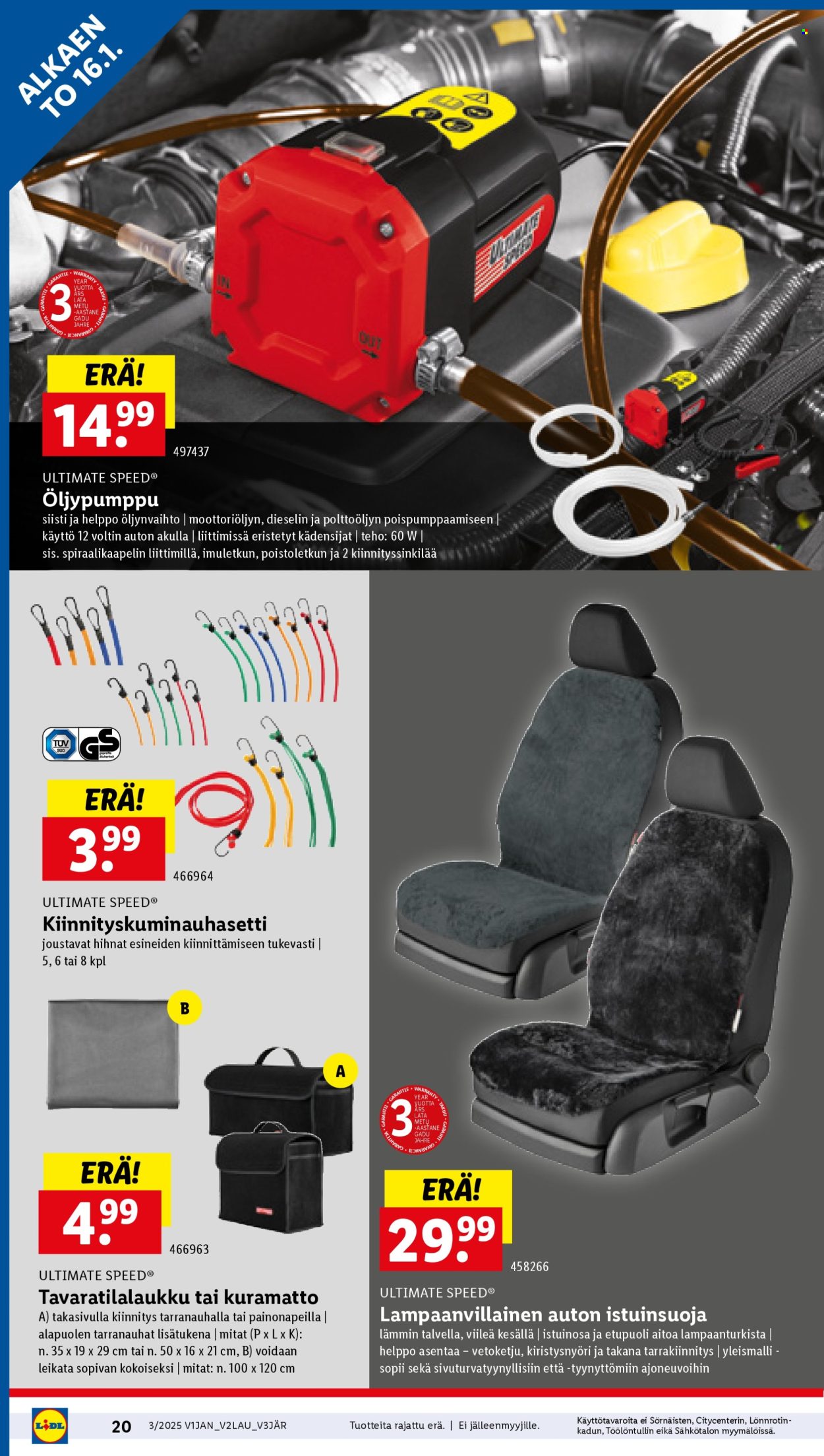 Lidl tarjoukset - 16.01.2025 - 22.01.2025. Sivu 20