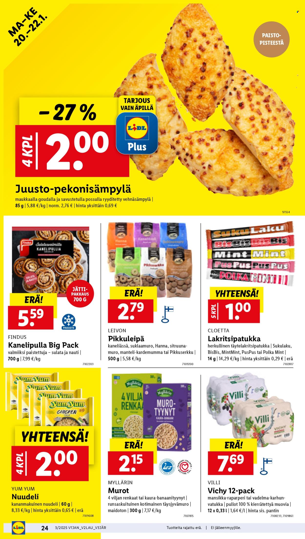 Lidl tarjoukset - 16.01.2025 - 22.01.2025. Sivu 26