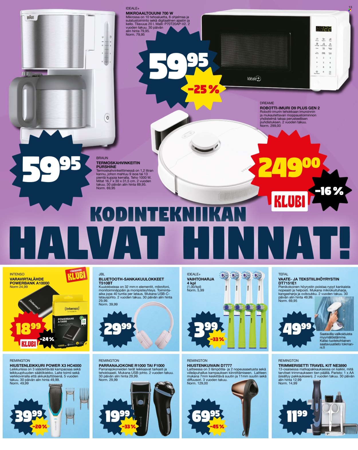 Tokmanni tarjoukset - 13.01.2025 - 19.01.2025. Sivu 13