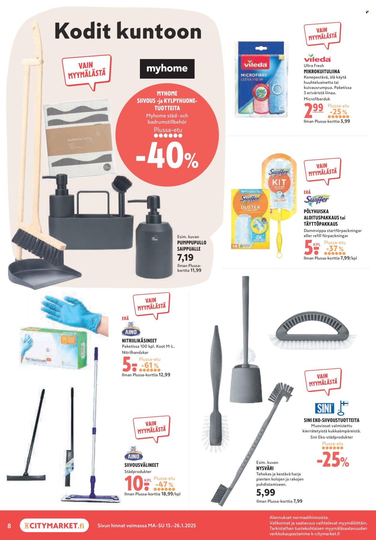 K-citymarket tarjoukset - 13.01.2025 - 26.01.2025. Sivu 8