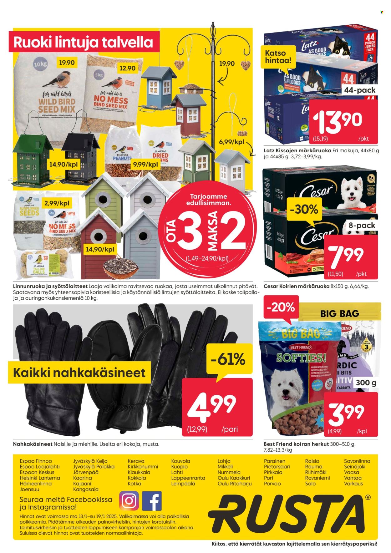 Rusta tarjoukset - 13.01.2025 - 19.01.2025. Sivu 16