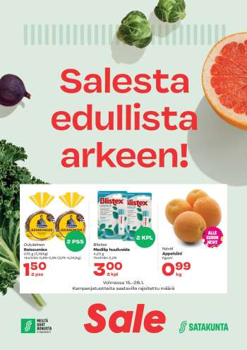 Sale tarjoukset  - 15.01.2025 - 28.01.2025.