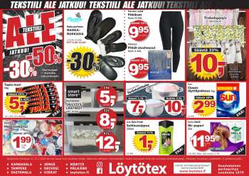 Löytötex tarjoukset  - 15.01.2025 - 21.01.2025.