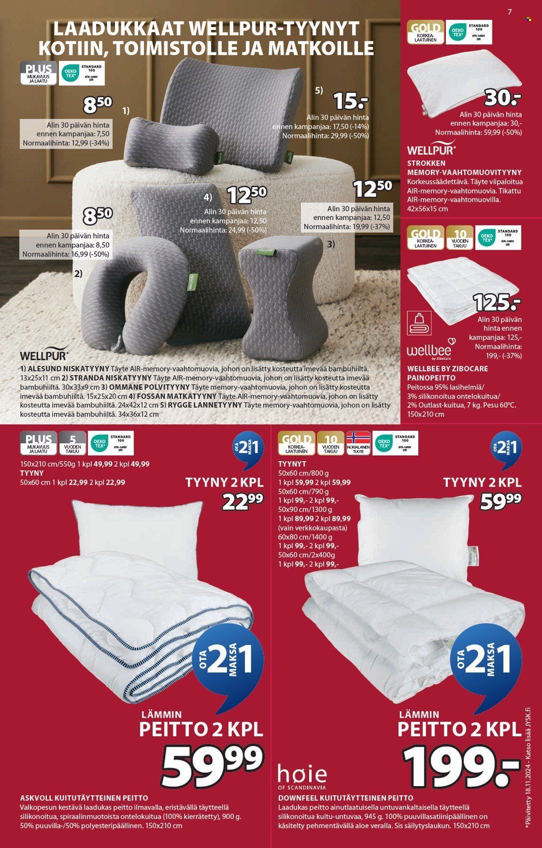 JYSK tarjoukset - 16.01.2025 - 29.01.2025. Sivu 8