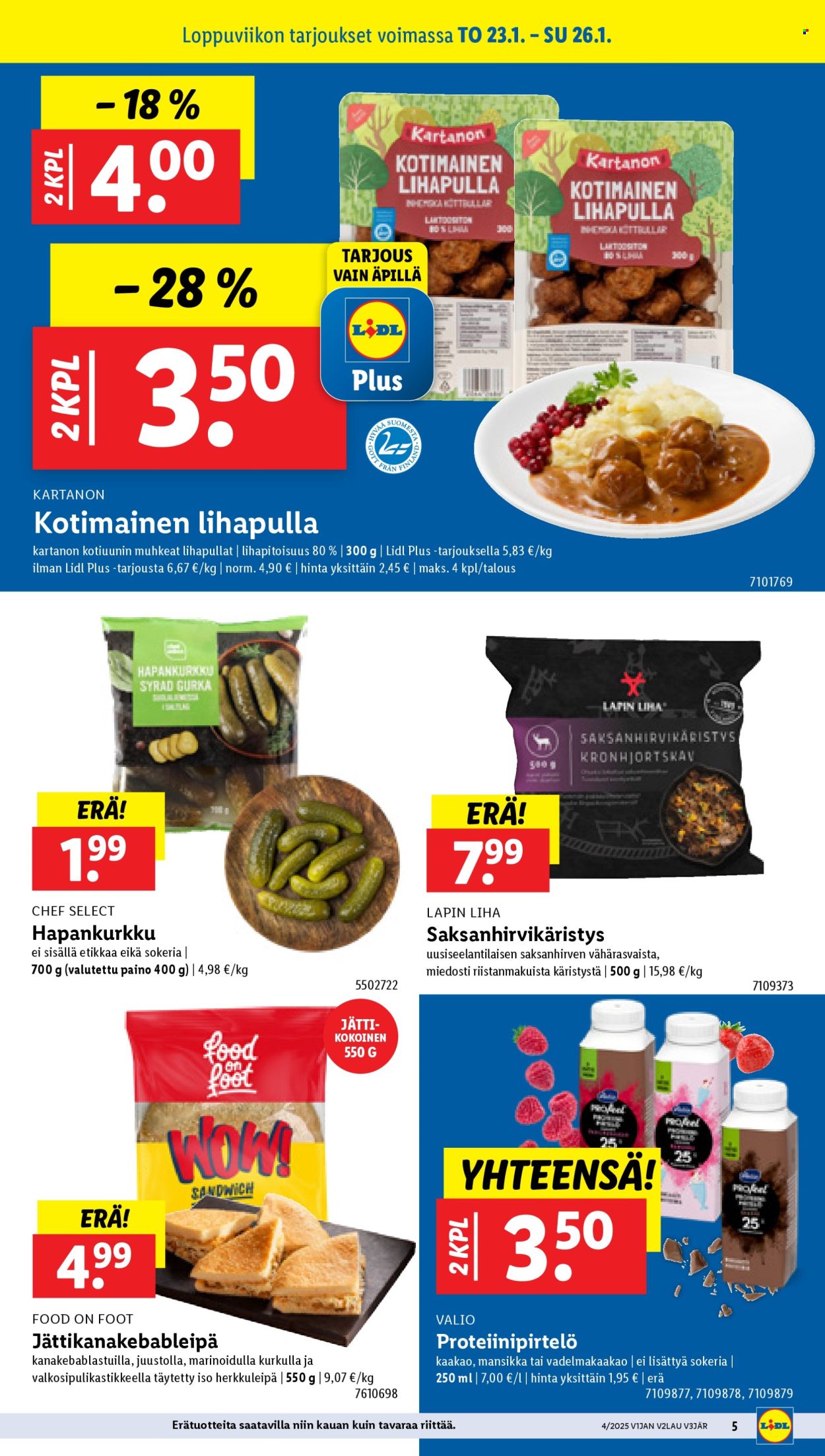 Lidl tarjoukset - 23.01.2025 - 29.01.2025. Sivu 5