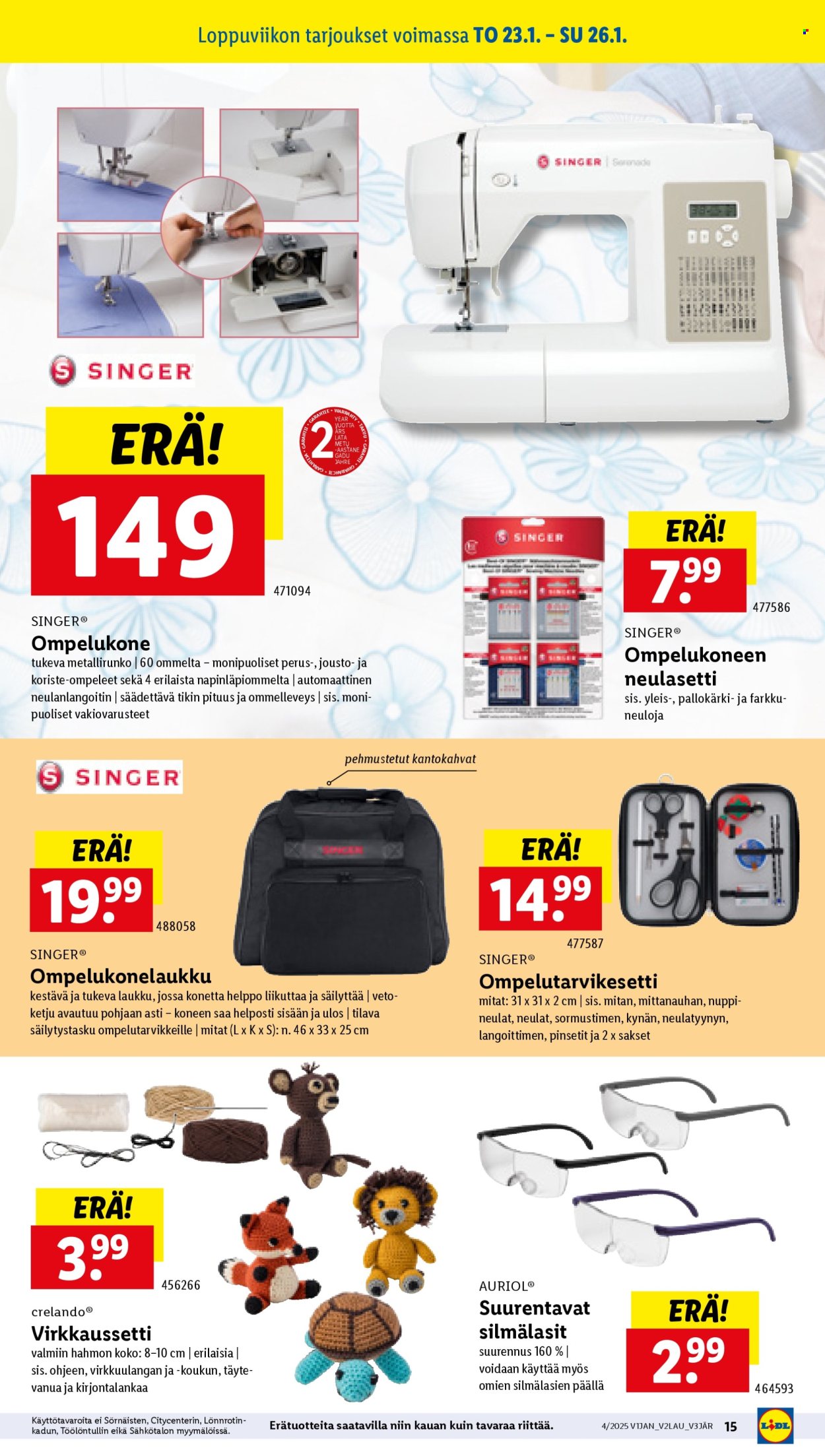 Lidl tarjoukset - 23.01.2025 - 29.01.2025. Sivu 15