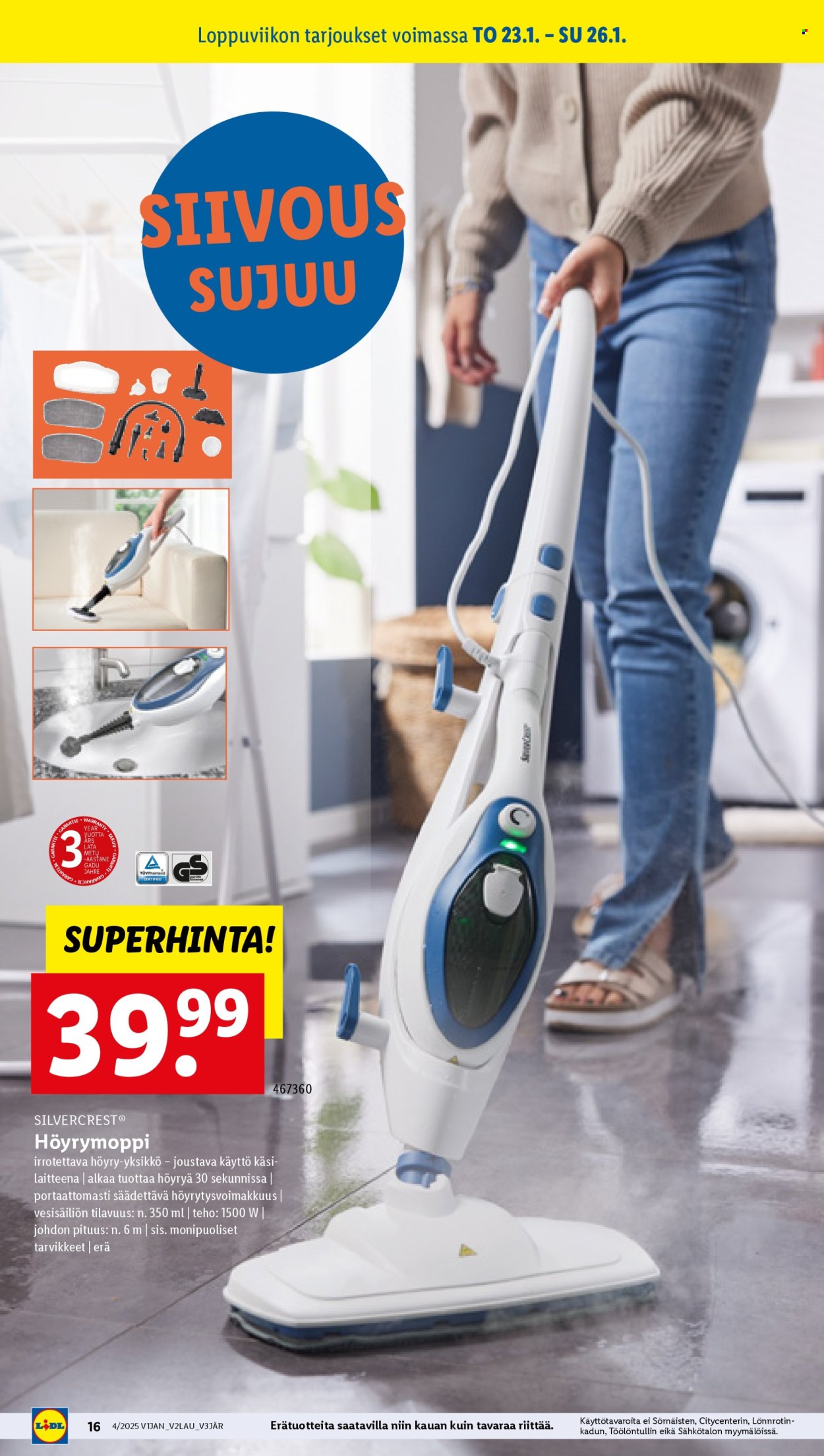Lidl tarjoukset - 23.01.2025 - 29.01.2025. Sivu 16