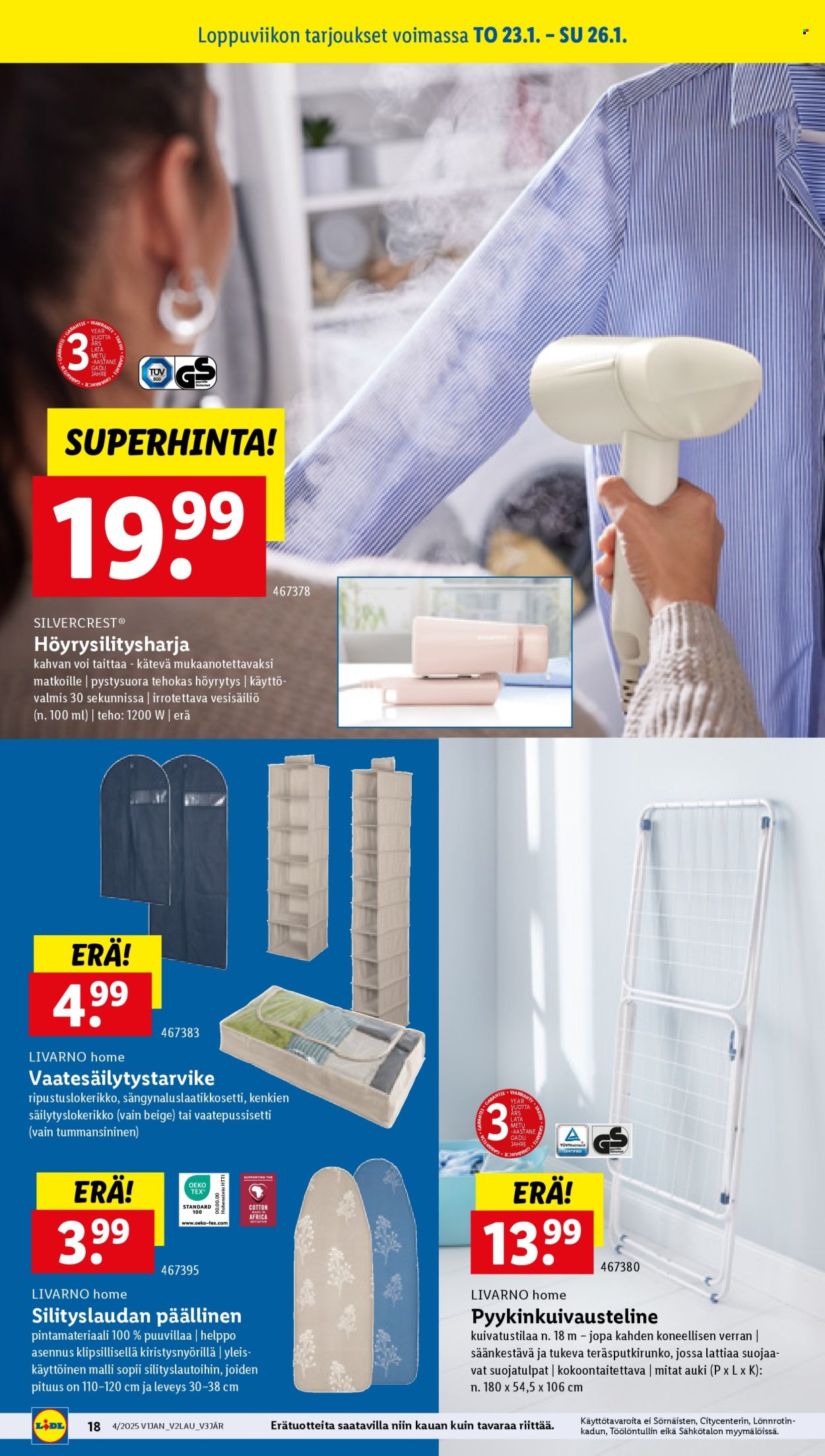 Lidl tarjoukset - 23.01.2025 - 29.01.2025. Sivu 18