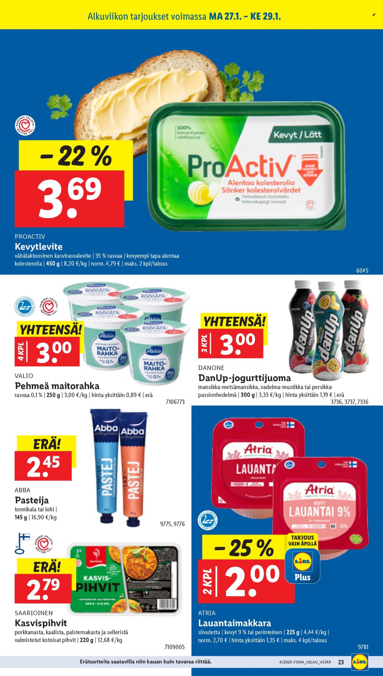 Lidl tarjoukset - 23.01.2025 - 29.01.2025. Sivu 25
