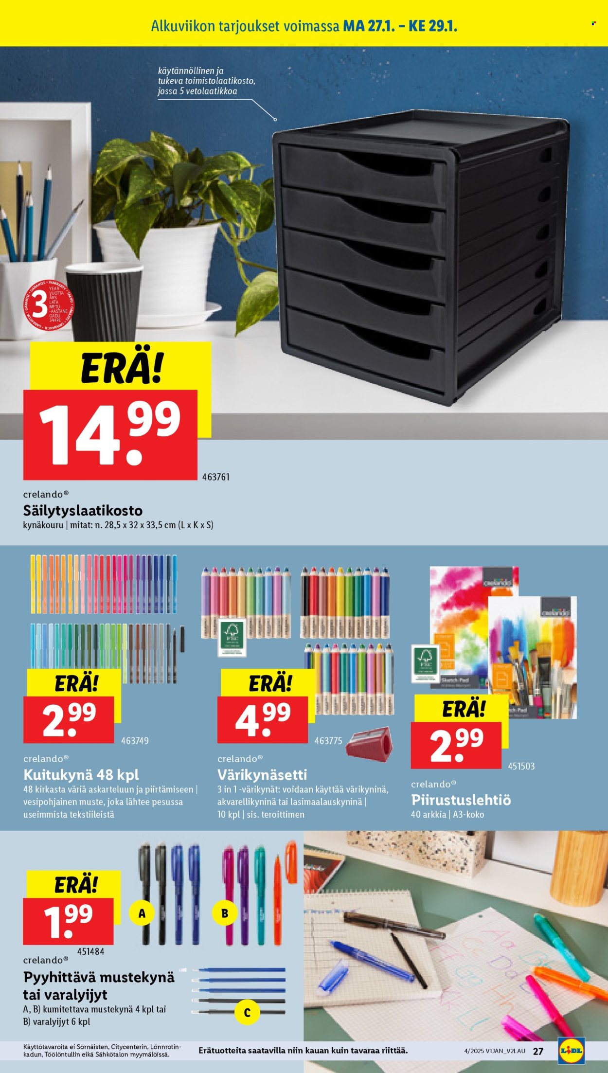 Lidl tarjoukset - 23.01.2025 - 29.01.2025. Sivu 29