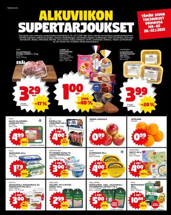 Tokmanni tarjoukset  - 20.01.2025 - 22.01.2025.