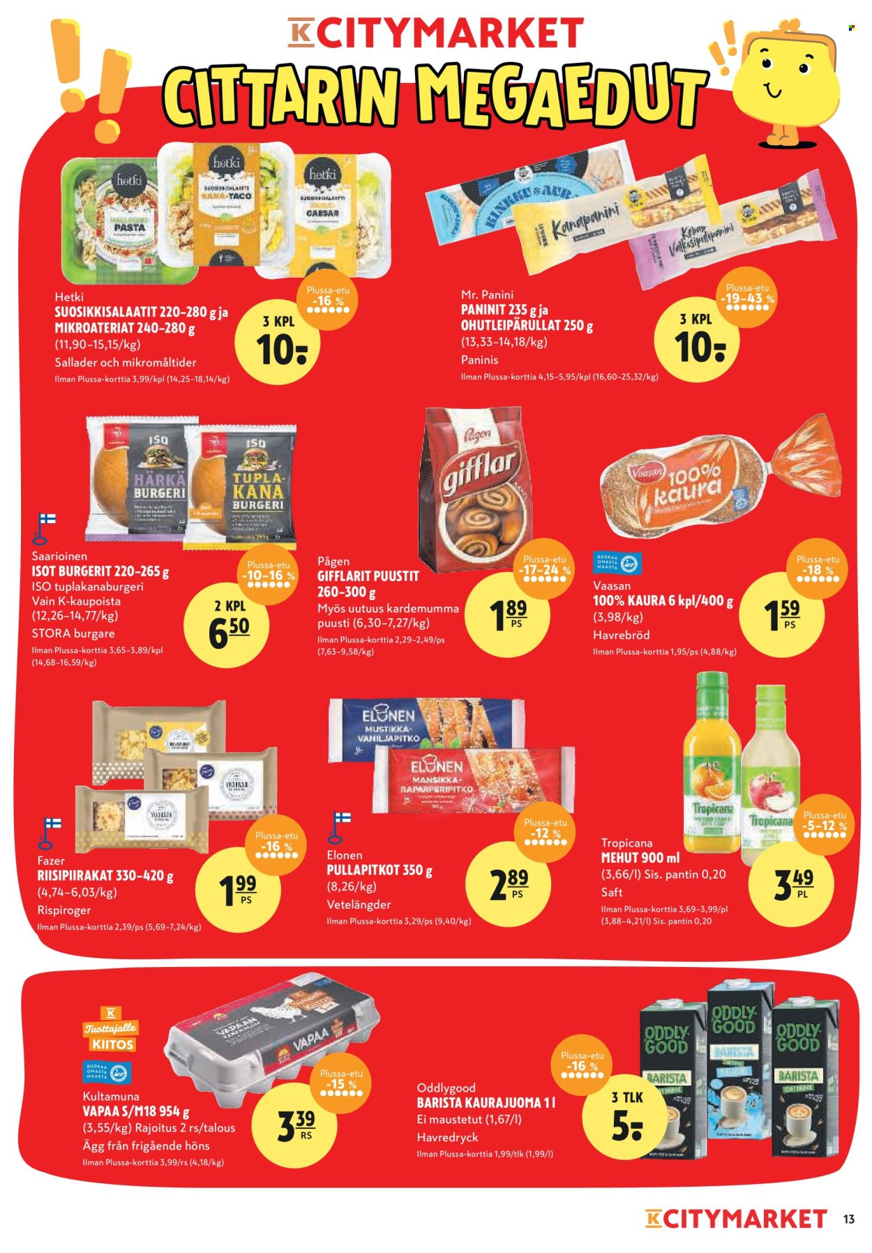 K-citymarket tarjoukset - 20.01.2025 - 26.01.2025. Sivu 13