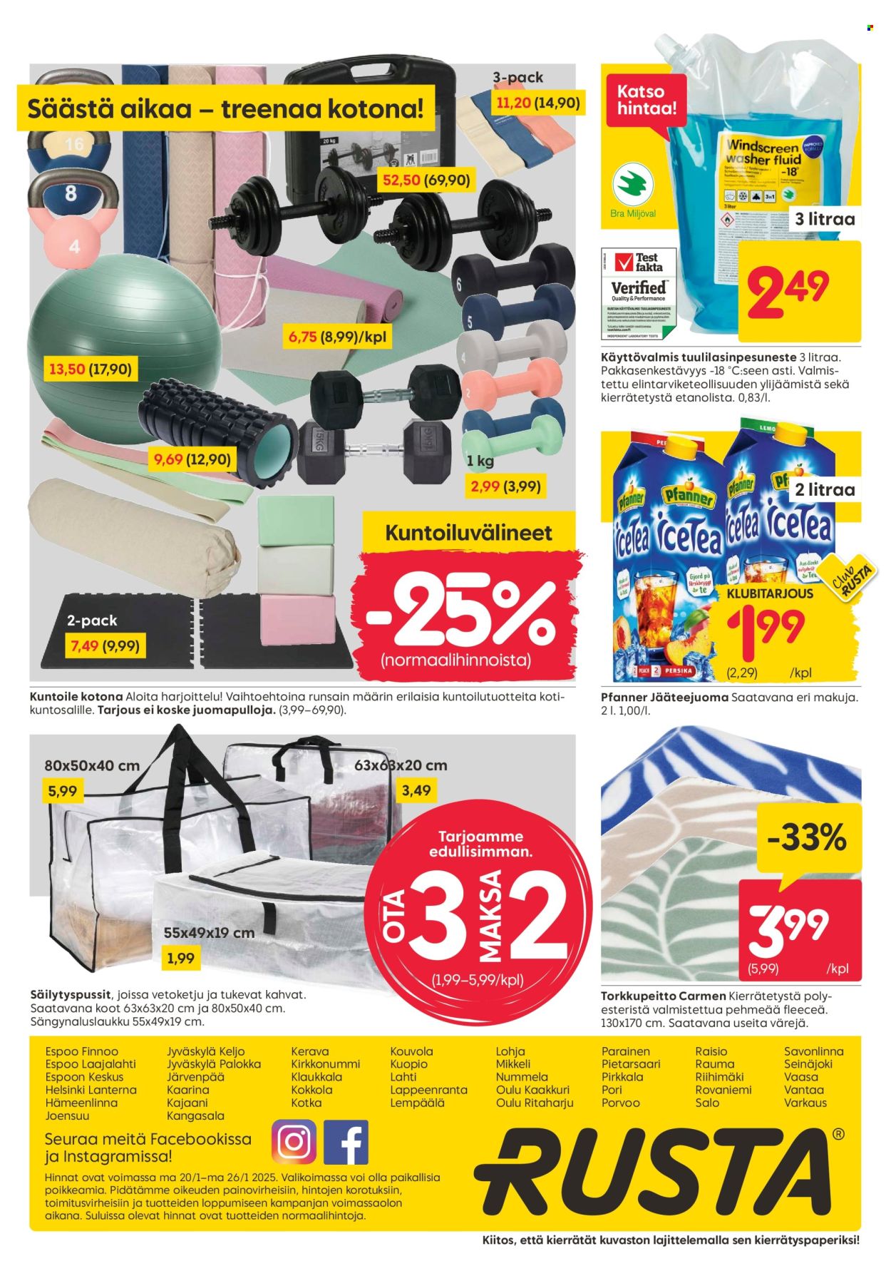 Rusta tarjoukset - 20.01.2025 - 26.01.2025. Sivu 20