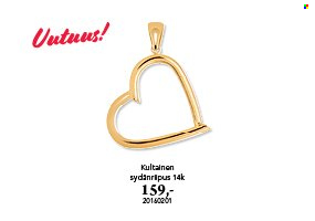 Kultajousi tarjoukset. Sivu 7