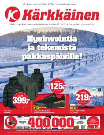 Kärkkäinen tarjoukset  - 22.01.2025 - 04.02.2025.